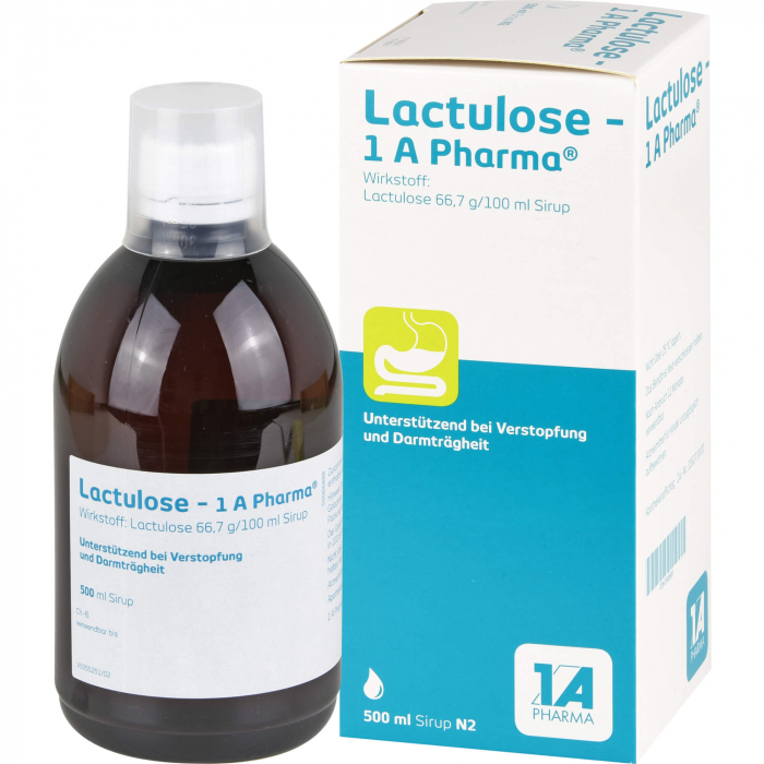 LACTULOSE-1A Pharma Sirup 500 ml