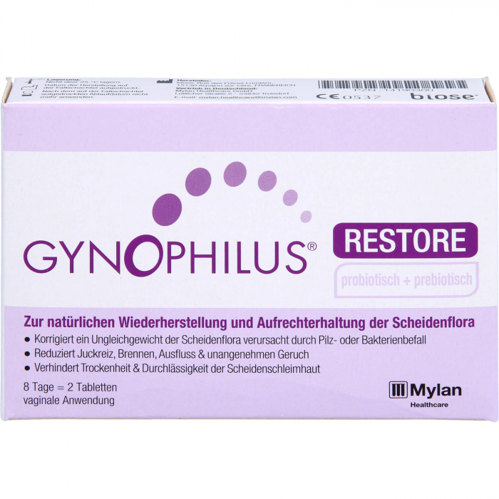GYNOPHILUS restore Vaginaltabletten 2 St