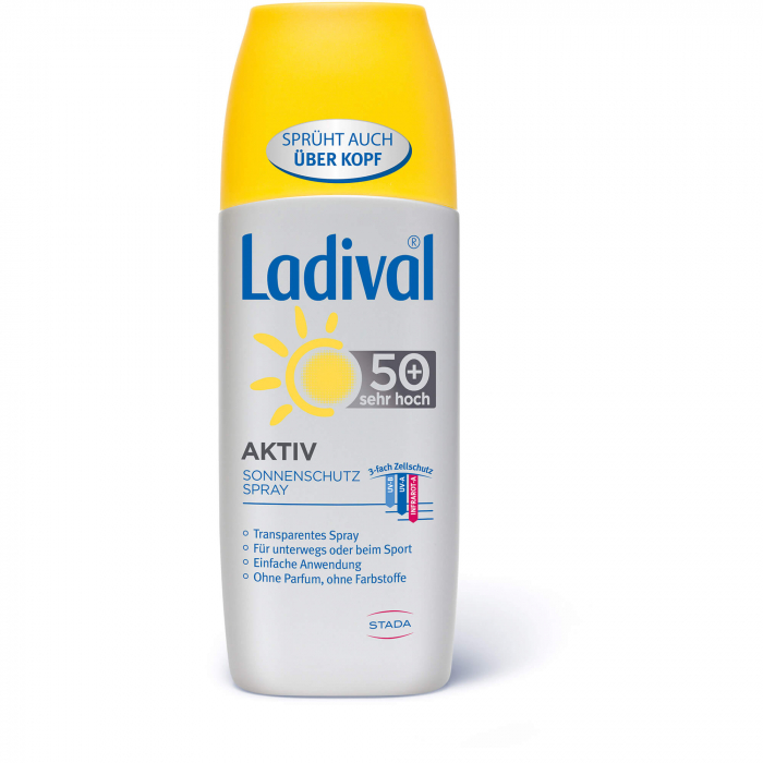 LADIVAL Aktiv Sonnenschutz Spray LSF 50+ 150 ml