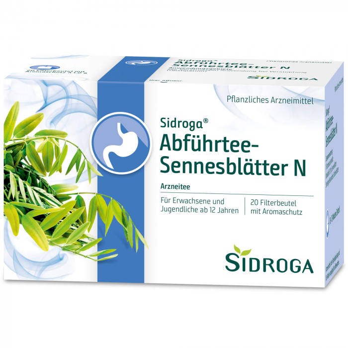 SIDROGA Abführtee-Sennesblätter N Filterbeutel 20X1.0 g