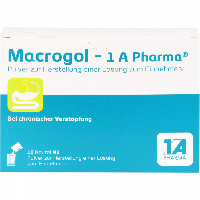 MACROGOL-1A Pharma Plv.z.Her.e.Lsg.z.Einnehmen 10 St