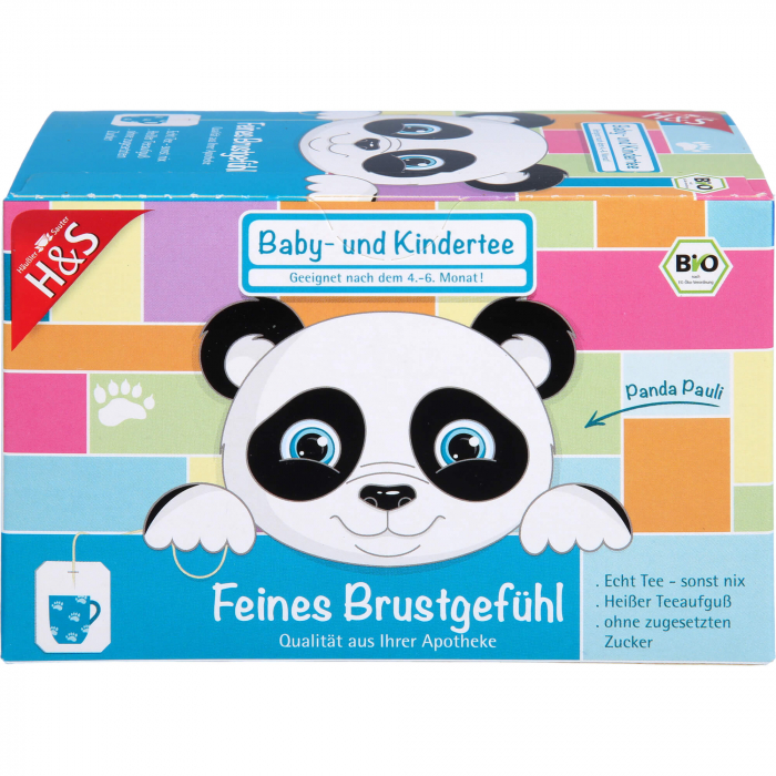 H&S Bio Baby- u.Kindertee Feines Brustgefühl Fbtl. 20X1.2 g