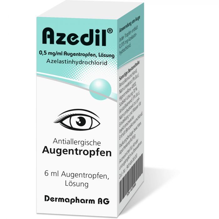 AZEDIL 0,5 mg/ml Augentropfen Lösung 6 ml