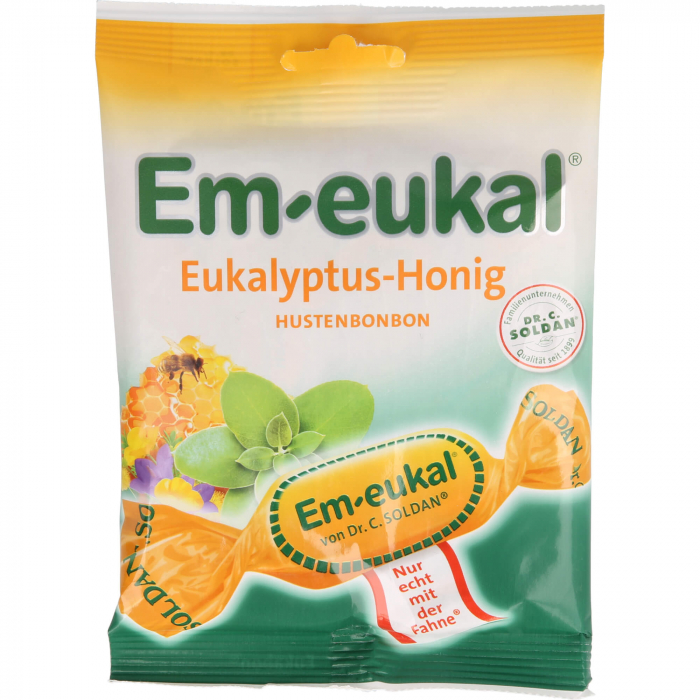 EM-EUKAL Bonbons Eukalyptus-Honig zuckerhaltig 75 g