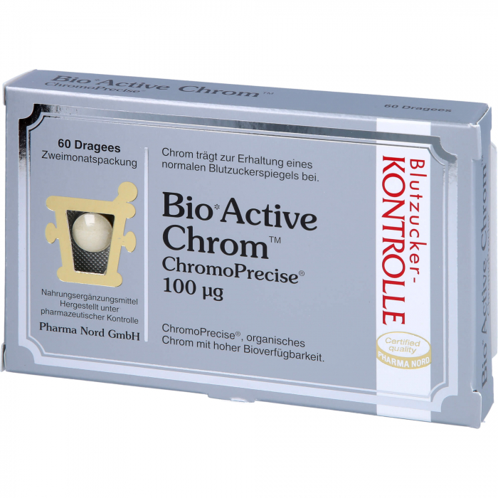 BIO ACTIVE Chrom ChromoPrecise 100 μg Drage 60 St