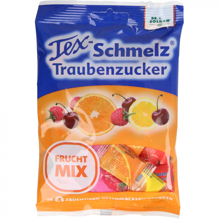 SOLDAN Tex Schmelz Frucht-Mix Kautabletten 75 g