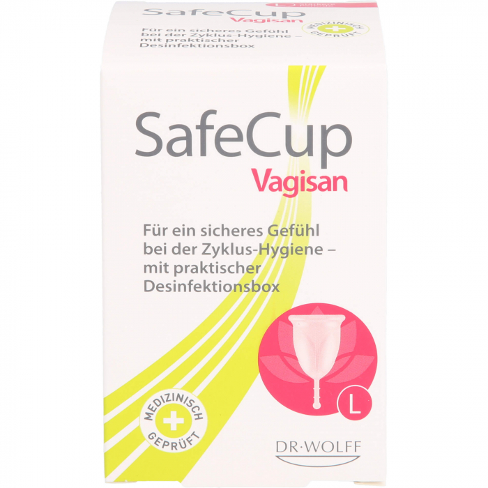 SAFECUP Vagisan Menstruationstasse Gr.L 1 St