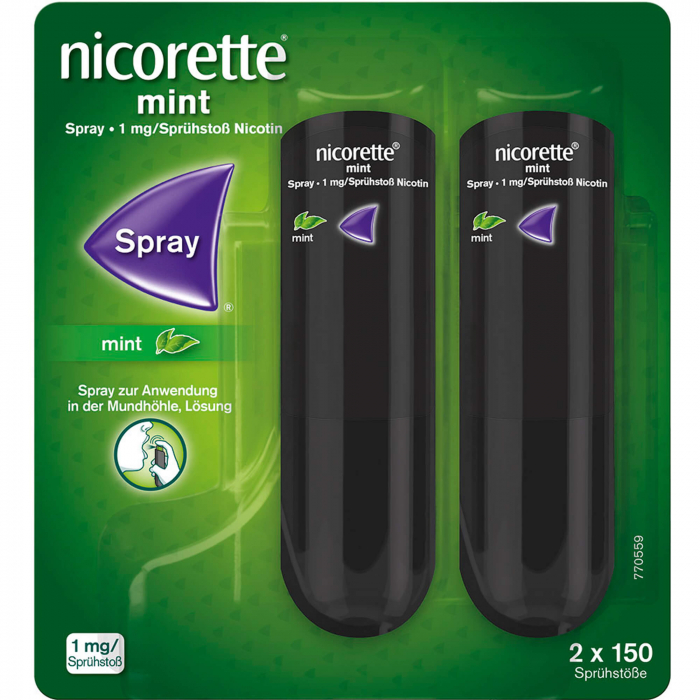 NICORETTE Mint Spray 1 mg/Sprühstoß 300 Sp