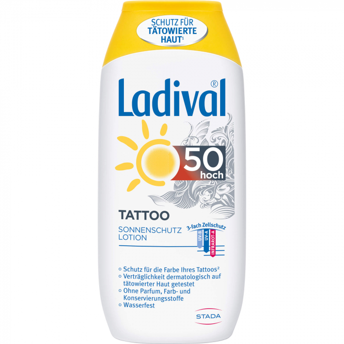 LADIVAL Tattoo Sonnenschutz Lotion LSF 50 200 ml