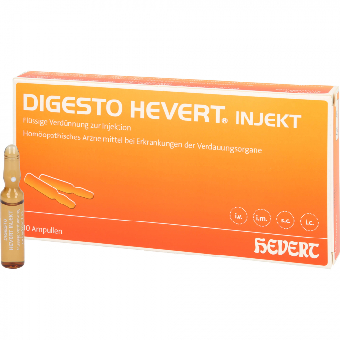 DIGESTO Hevert injekt Ampullen 10X2 ml