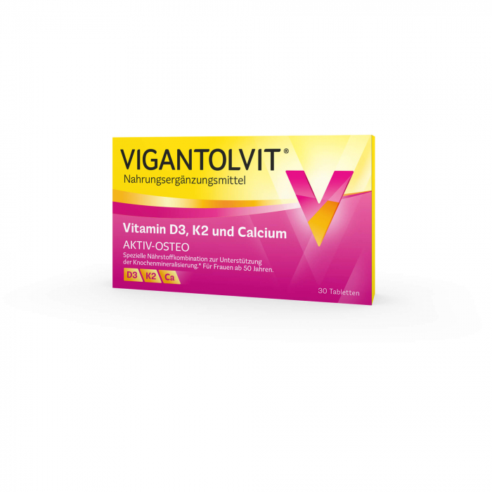 VIGANTOLVIT Vitamin D3 K2 Calcium Filmtabletten 30 St