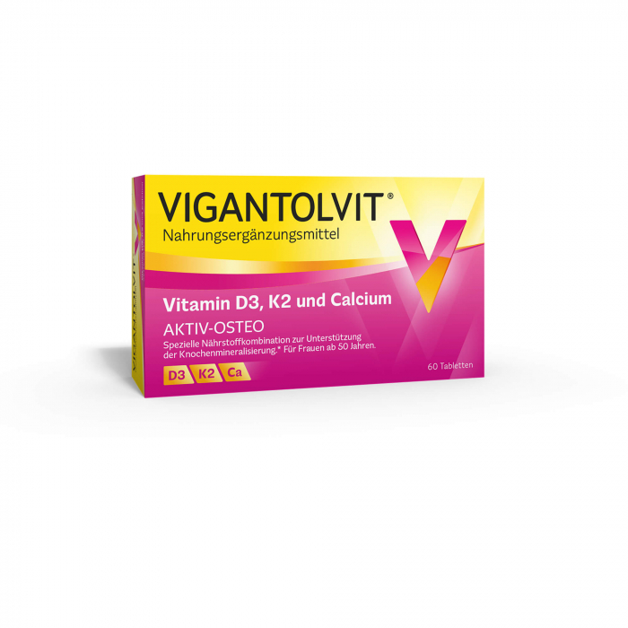 VIGANTOLVIT Vitamin D3 K2 Calcium Filmtabletten 60 St