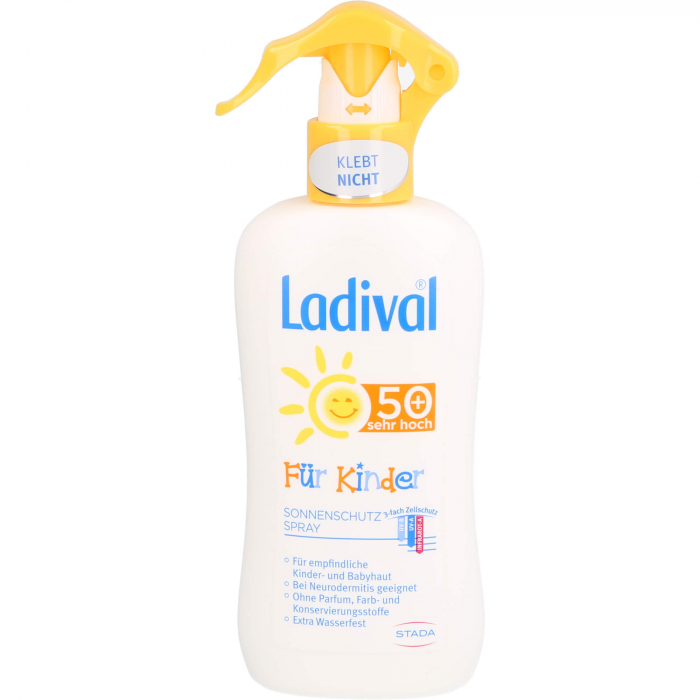 LADIVAL Kinder Sonnenschutz Spray LSF 50+ 200 ml