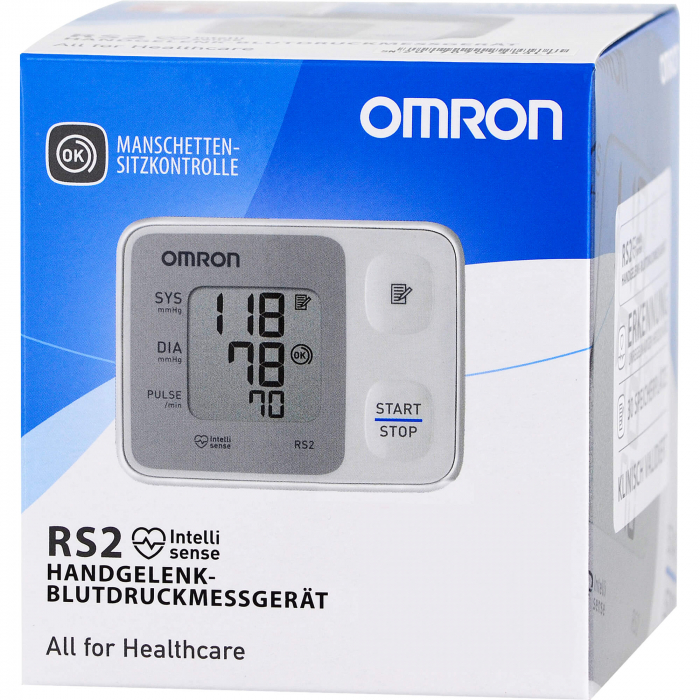 OMRON RS2 Handgelenk Blutdruckmessgerät vollautom. 1 St