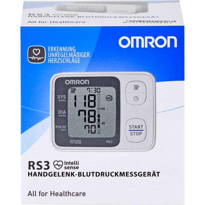 OMRON RS3 Handgelenk Blutdruckmessgerät 1 St