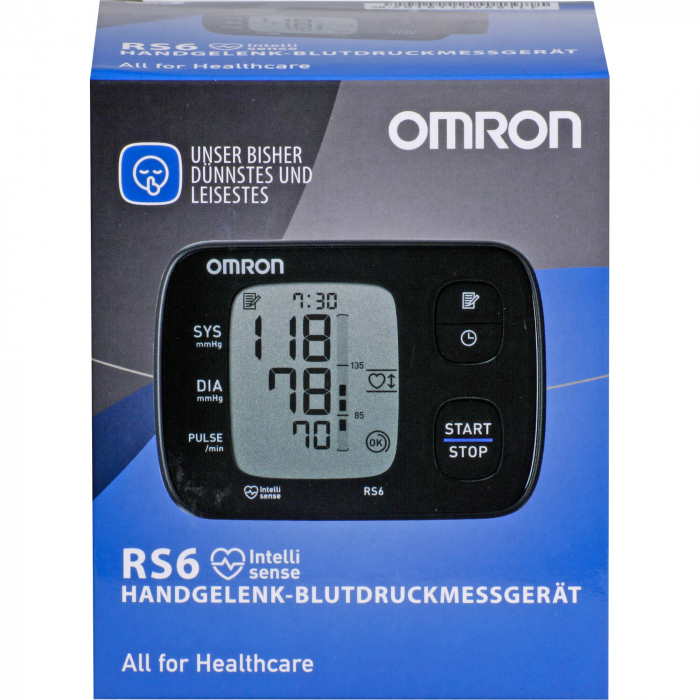 OMRON RS6 Handgelenk Blutdruckmessgerät 1 St