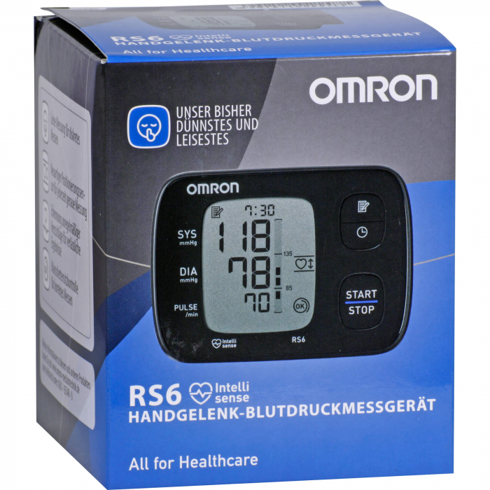 OMRON RS6 Handgelenk Blutdruckmessgerät 1 St