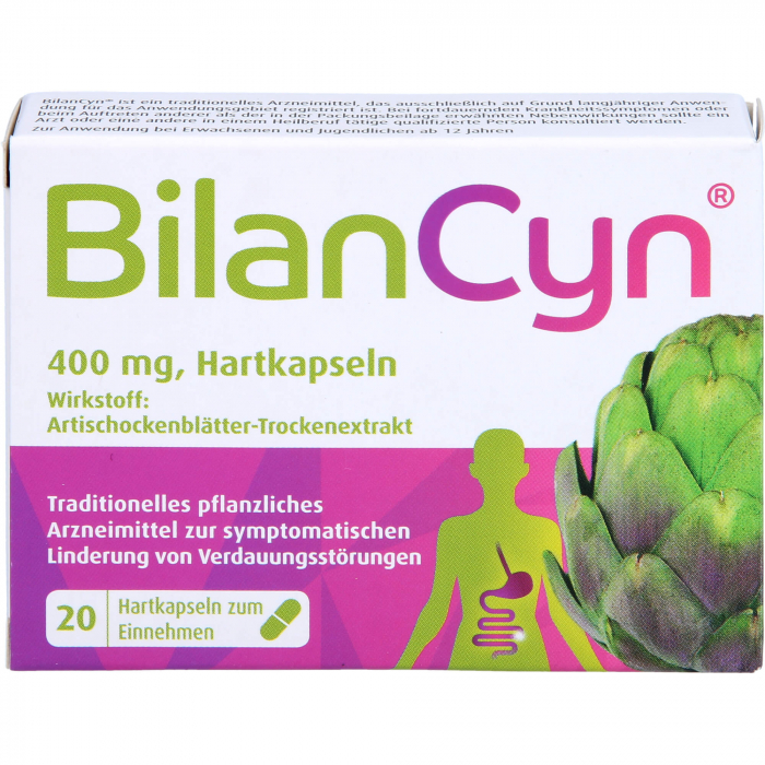 BILANCYN 400 mg Hartkapseln 20 St