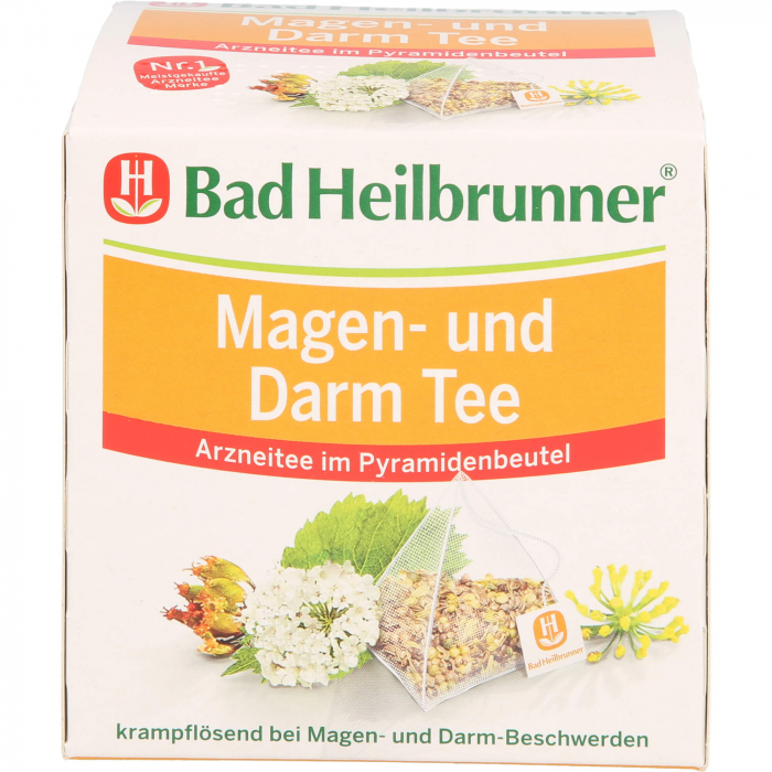 BAD HEILBRUNNER Magen- und Darm Tee Pyramidenbtl. 15X2.5 g