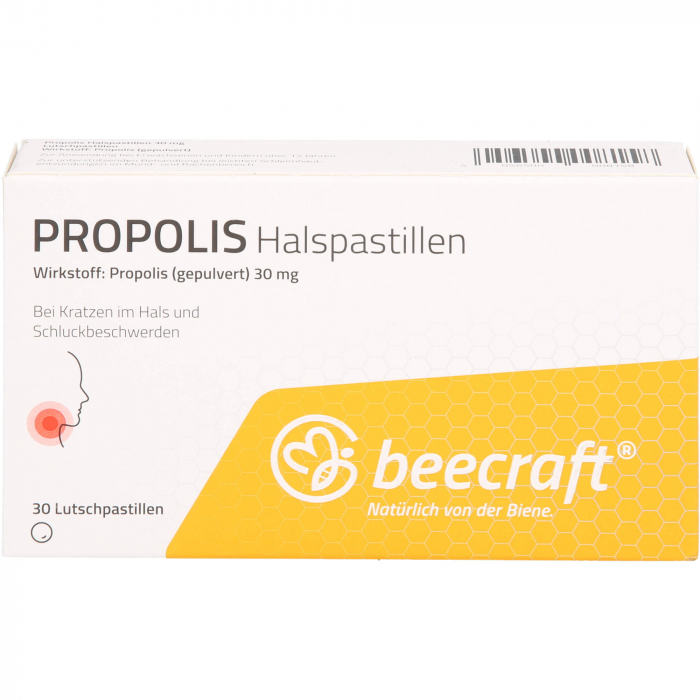 BEECRAFT Propolis Halspastillen 30 St