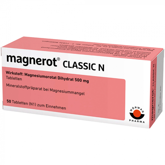 MAGNEROT CLASSIC N Tabletten 50 St