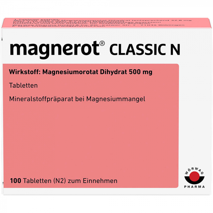 MAGNEROT CLASSIC N Tabletten 100 St