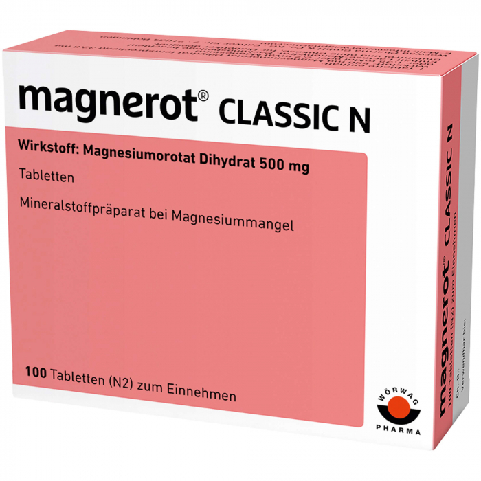 MAGNEROT CLASSIC N Tabletten 100 St