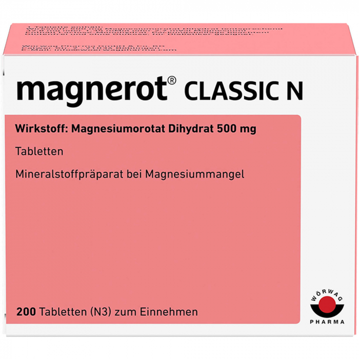 MAGNEROT CLASSIC N Tabletten 200 St