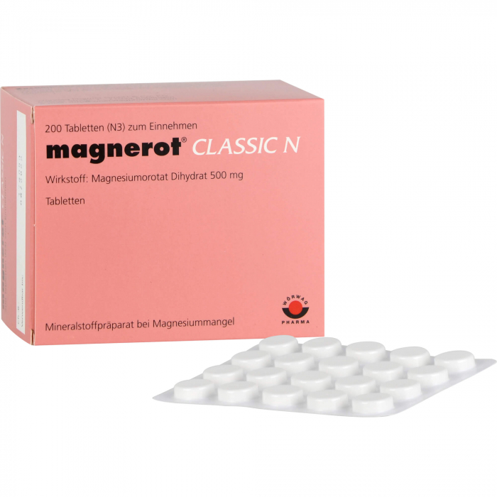 MAGNEROT CLASSIC N Tabletten 200 St