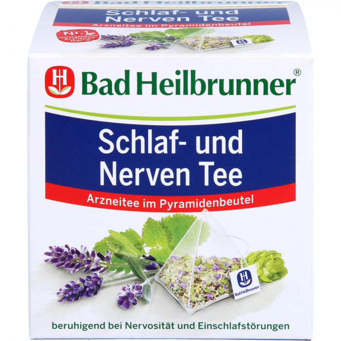 BAD HEILBRUNNER Schlaf- und Nerven Tee Pyramidenb. 15X1.7 g