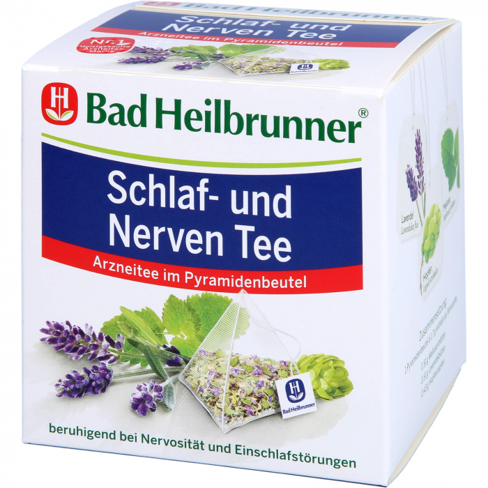 BAD HEILBRUNNER Schlaf- und Nerven Tee Pyramidenb. 15X1.7 g