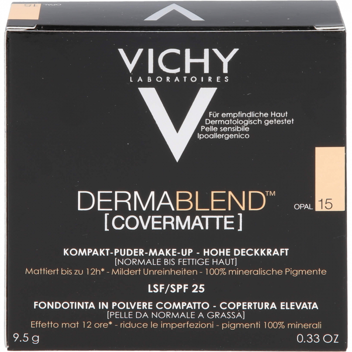 VICHY DERMABLEND Covermatte Puder 15 9.5 g