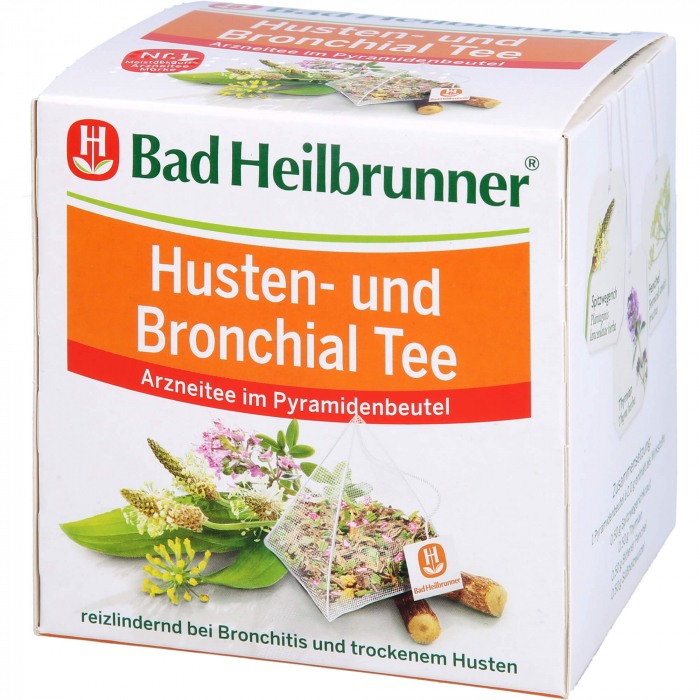 BAD HEILBRUNNER Husten- und Bronchial Tee Fbtl. 15X2.0 g