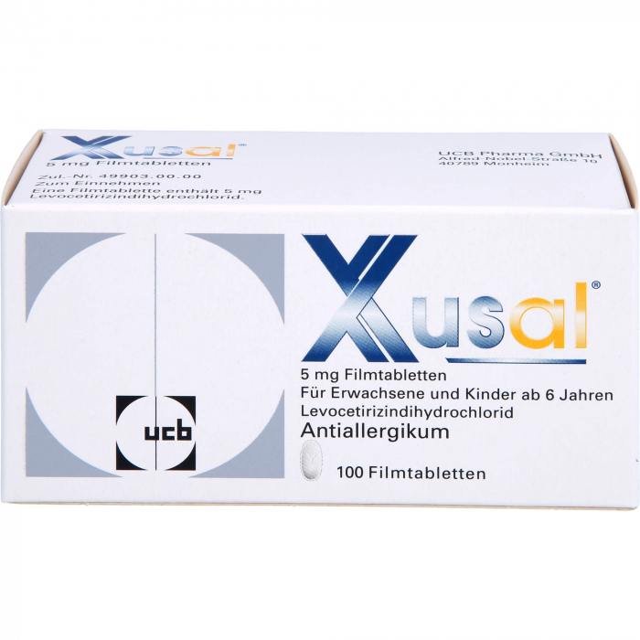 XUSAL 5 mg Filmtabletten 100 St