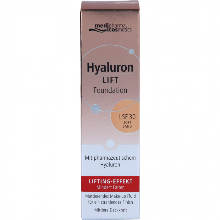 HYALURON LIFT Foundation LSF 30 soft sand 30 ml