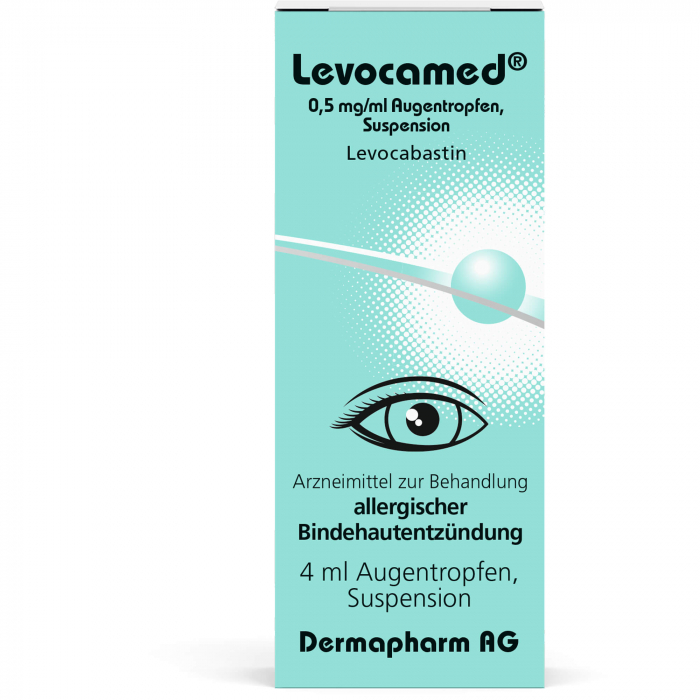 LEVOCAMED 0,5 mg/ml Augentropfen Suspension 4 ml