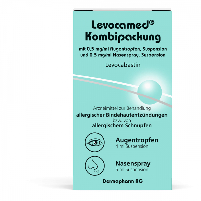 LEVOCAMED Kombi 0,5 mg/ml AT + 0,5 mg/ml Nasenspr. 1 St