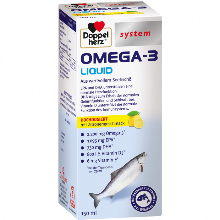 DOPPELHERZ Omega-3 Liquid system 150 ml
