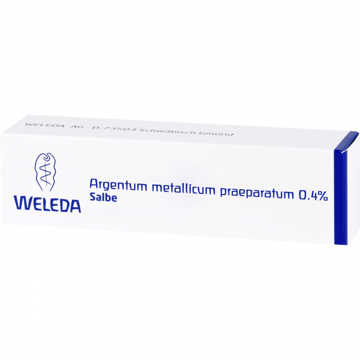 ARGENTUM METALLICUM PRAEPARATUM 0,4% Salbe 25 g