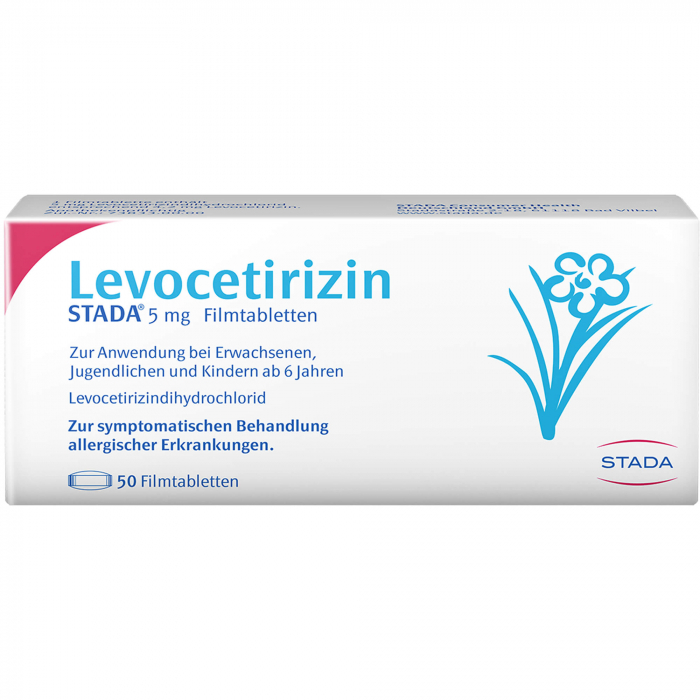 LEVOCETIRIZIN STADA 5 mg Filmtabletten 50 St