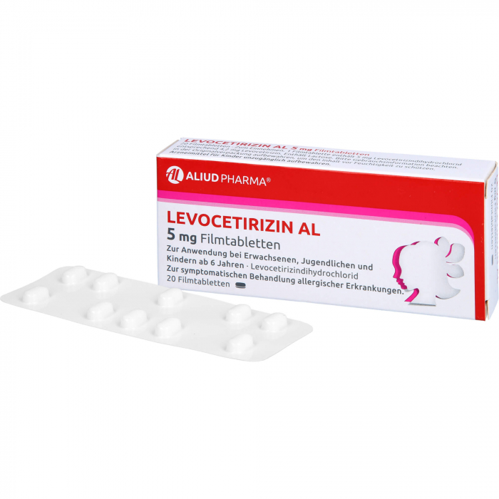 LEVOCETIRIZIN AL 5 mg Filmtabletten 20 St