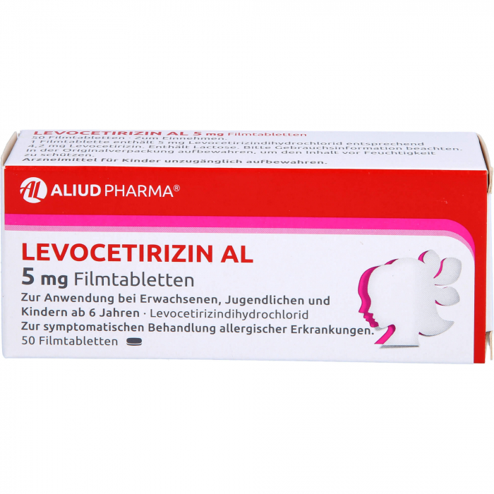 LEVOCETIRIZIN AL 5 mg Filmtabletten 50 St