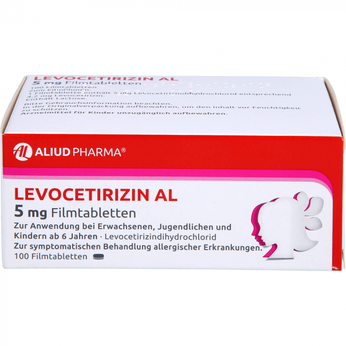 LEVOCETIRIZIN AL 5 mg Filmtabletten 100 St