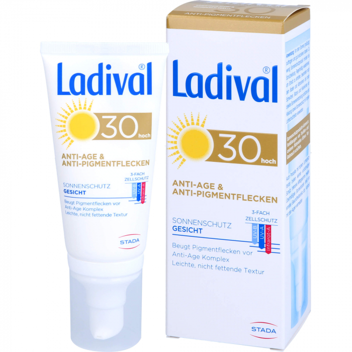 LADIVAL Sonnenschutz Gesicht Anti-Pigm.Cr.LSF 30 50 ml