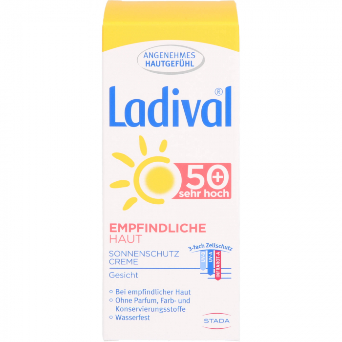 LADIVAL empfindliche Haut Creme LSF 50+ 50 ml