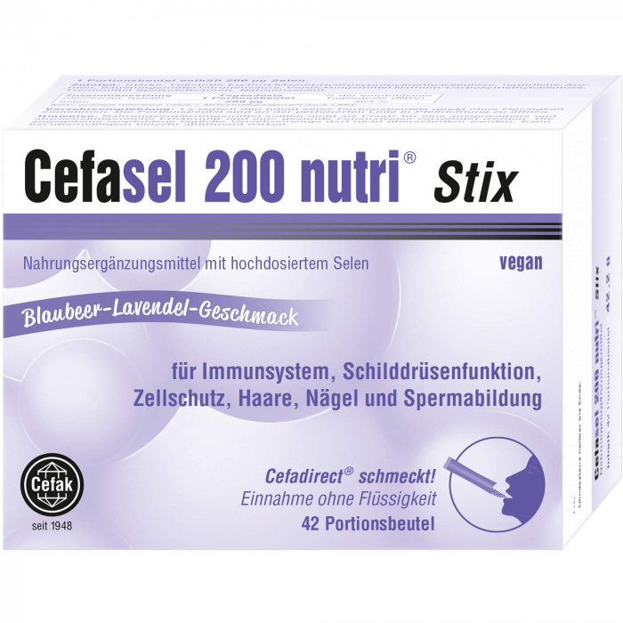 CEFASEL 200 nutri Stix Granulat 42 St
