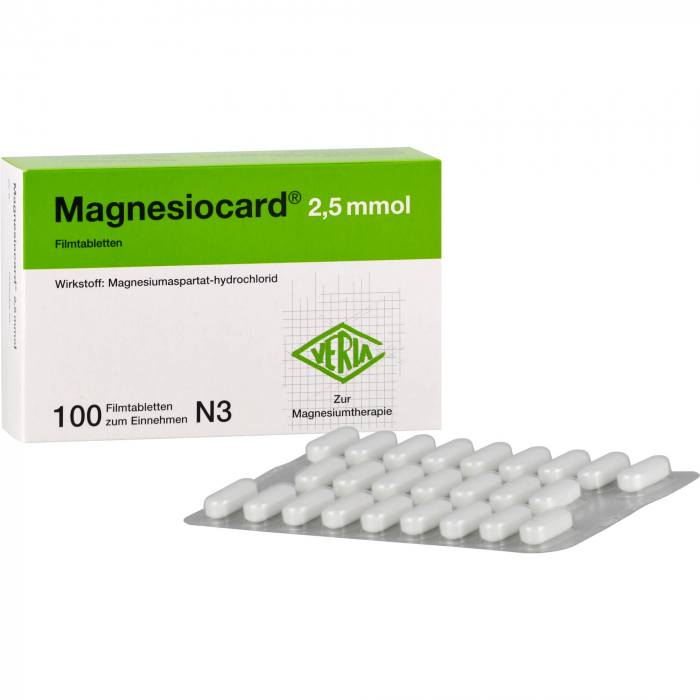 MAGNESIOCARD 2,5 mmol Filmtabletten 100 St