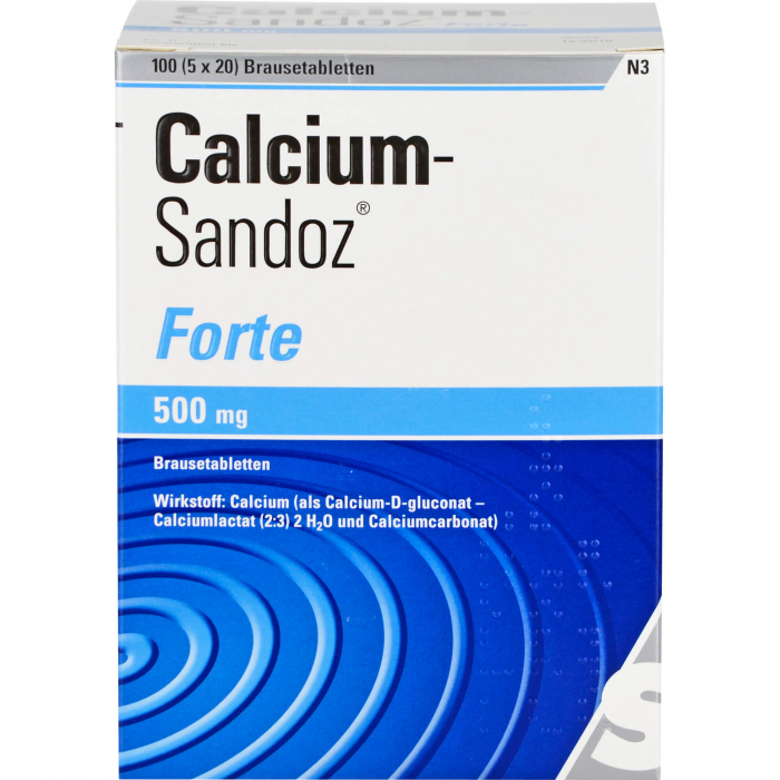 CALCIUM SANDOZ forte Brausetabletten 5X20 St