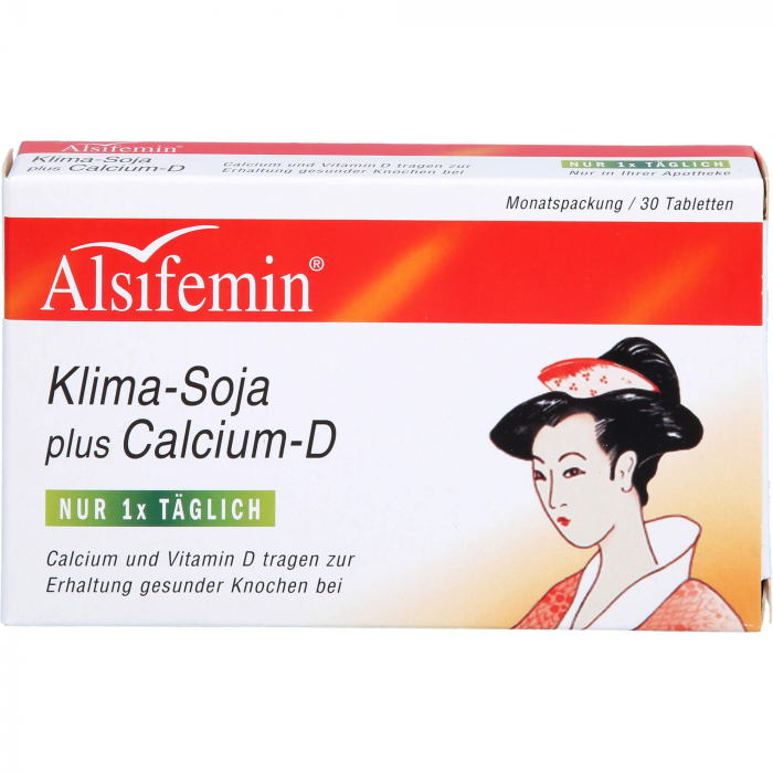 ALSIFEMIN Klima-Soja plus Calcium D3 Tabletten 30 St
