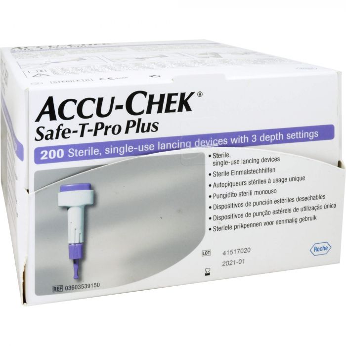 ACCU-CHEK Safe T Pro Plus Lanzetten 200 St